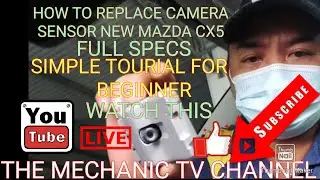 # HOW TO REPLACE CAMERA SENSOR NEW MAZDA CX5 FULL SPEC/SIMPLE AND EASY/WATCH THIS