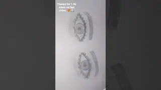 once again a human eye artwork short video😍🥰 #short#art#artwork#hardwork#eye