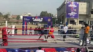 First round hec intervesity championship #viral #boxing #tuff #uolnews 