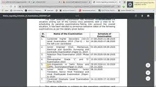 ssc 1st june 2020 notice