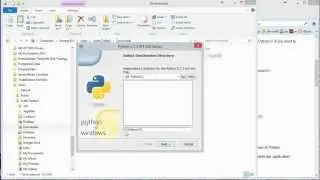 Python 27 Installation on Windows 8