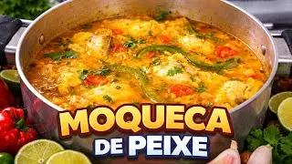 A MELHOR MOQUECA DE PEIXE DO BRASIL🇧🇷| SIMPLES E MUITO SABOROSA 😍 