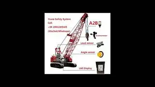 Crawler Crane operation #music #crane #automobile