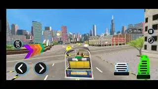 Countryside Taxi Driver Simulator #2-Taxi Car Without Roof - Android Gameplay #viral #texisim2023