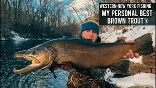 Oak Orchard Fishing: Personal Best Brown Trout