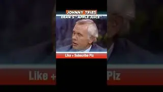 Johnny Carson SHOCKED After Tasting Dean Martin&rsquo;s &ldquo;Apple Juice&rdquo; #ClassicComedy #TheTonightShow