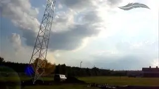 Building New Radio Tower in Szlachecin / Poland / July 2013