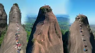 The Wonders of Seal Rock | Amazing rural life on the cliff | Amazing landscape in China