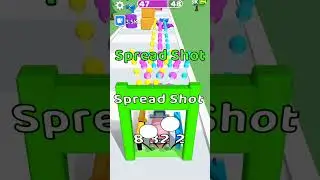 Merge Gun Run 3D | Level 47 | 3D gameplay✅- Android IOS games #3dgames #3d #shortsgame #shorts