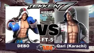 Tekken 7 Debo vs Qari | Karachi (Ft-05 Online Mirror Match)