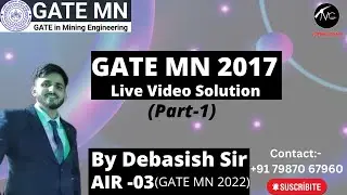 PYQ of GATE MN 2017 Solution Part- 1