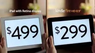 Tablette Kindle Fire vs iPad Retina