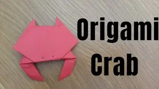 Escape Boredom with this Simple Origami Crab Tutorial 🦀
