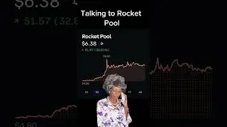 Rocket Pool token is up 32 percent of the day