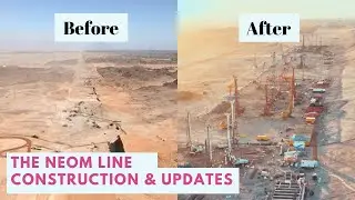 NEOM&rsquo;s THE LINE: Latest Construction Progress, Challenges, and Future Plans