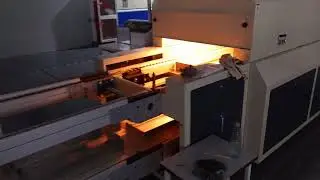 Electromagnetic component glue filling vacuum automatic production line