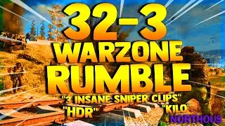 3 CLIPS AND A BIT OF RUMBLE!! KILO AND HDR COMBO (WARZONE RUMBLE)