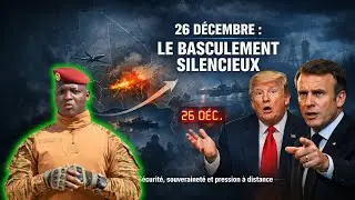 Ibrahim Traor&eacute; : 2026 commence le 26 d&eacute;cembre, un tournant militaire choquant