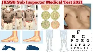 JKSSB Sub Inspector Medical test 2021 / Jkp sub Inspector medical test 2021/ #subinspector2021