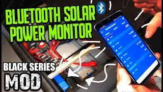 Bluetooth Solar Power Monitor MOD upgrade from PWM to MPPT (2020)