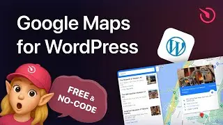 How to Add Google Maps to WordPress website [FREE]