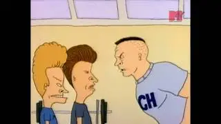 Coach Buzzcut shares his Vietnam experience with Beavis and Butthead