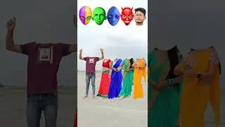 Different Four beautiful women & me correct head matching vs trending song / kinemaster Editing vfx