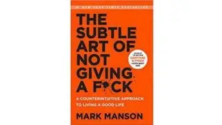 The Subtle Art Of Not Giving A F*ck 👍🏻 by Mark Manson ✍🏻