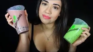 ASMR PROVANDO BUBBLE TEA DIFERENTES