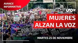 Sigue caos: marchas del 25N y bloqueos carreteros