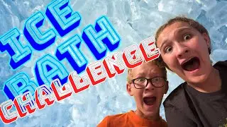 ICE BATH CHALLENGE! How long will I stay in!?