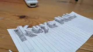 3D  Floating Letters @kuyaNeilsvlog