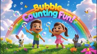 🎶 Pop the Bubbles! | Fun Counting Song for Kids 🎉 | Learn Numbers with Bubble Play 🌈