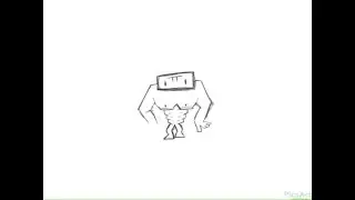 Stone Golem design timelapse (minecraft banner logo)