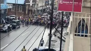 10 TH AUGUST PROTESTERS #mamasalone #freetown #sierraleone