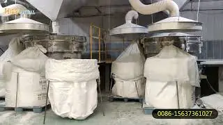 Stainless Steel 1~2 Decks Tumbler Screening Machine for Aluminium Oxide Powder