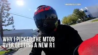 Why I picked the Yamaha MT09 over the Yamaha R1/ A motorcycle story