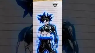 Best art Goku🤫🤫🤫🤫#art #goku #viral #shorts