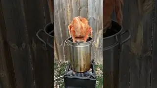 Deep Fried Turkey! #thanksgiving #deepfried #turkey #easyrecipe