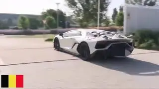 Eden Hazard Lamborghini Aventador SVJ ride