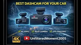 Redtiger F17 3-Channel Dashcam Review 🔥 4K Quality | Front + Rear + Cabin Camera | Honest Unboxing