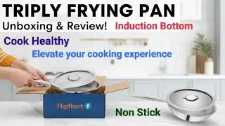 Best Stainless Steel Frypan for Healthy Cooking | Induction Friendly | Review@unboxingbadshah1341 