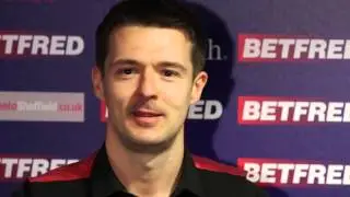 Michael Holt has beaten Neil Robertson in the Betfred World Snooker Championship