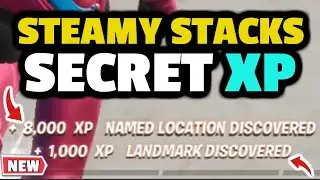 Fortnite Secret LOCATION Found Under STEAMY STACKS! Fortnite Secret 9000 XP! (Fortnite Secrets)