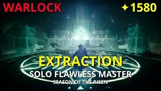 Extraction - Solo Flawless Master 1580 Lost Sector | Destiny 2 (PS5)