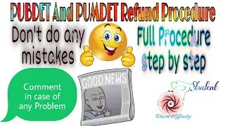 #PUBDET#PUMDET Refund of examination fees 2021 of Presidency University for Bsc and Msc admission