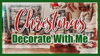 DECORATE WITH ME FOR CHRISTMAS 2021 | TRADITIONAL CHRISTMAS DECORATING IDEAS