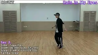 RAIN IN MY EYES LINE DANCE(INTERMEDIATE)COUNT/TEACH/TUTORIAL, Wil Bos (October 2025)