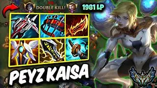 Kaisa vs Corki ADC ( T1 Peyz ) Korea Challenger 1981 LP | Patch 26.3
