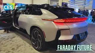 CES 2023 || FARADAY FUTURE  FF91 || 180 000$ Crossover from 2017